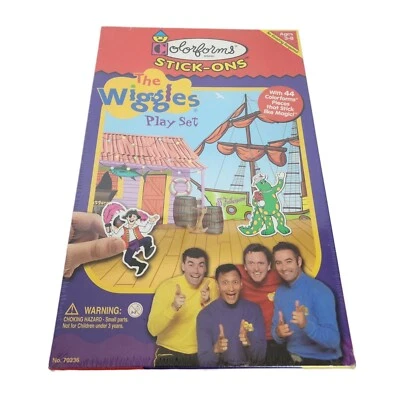 The Wiggles Colorforms 2003 Reusable Stick-Ons Pirates Brand New Sealed - Image 1 of 4