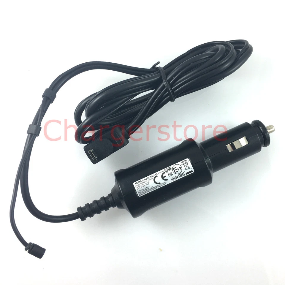 MiTac micro USB 5V 2A car charger power adapter/cable with built in TMC antenna - Image 1 of 4