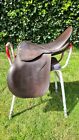 English Leather Saddle 17" Brown