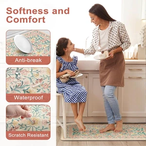 Kitchen Mats for Floor, Cushioned anti Fatigue Mat Non Skid Waterproof Kitche... - Picture 1 of 12