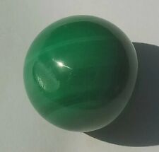 MALACHITE Sphere Ball Hand Polished Green Crystalline Display Congo 62.1g READ
