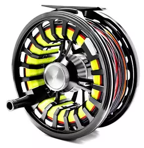 GUIDELINE® Halo Black Stealth Fliegenrolle #67 * Lagerware 2025 * 105818 * UK HÄNDLER - Bild 1 von 5