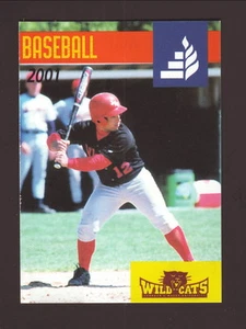 Johnson & Wales Wildcats--2001 Baseball Pocket Schedule--Beacon Press - Picture 1 of 1