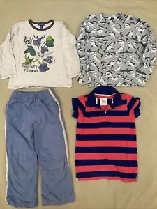 Hanna Andersson 120 Mini Boden hM Naartjie 7/8 Lot Shirts Pants - Picture 1 of 11