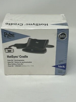 Vintage Palm HotSync Cradle Docking Station For Palm IIIe Palm VII Brand New - Image 1 of 4