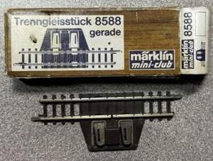 1 Piece Märklin Mini Club 8588 Feeder Track - Used in Box - Picture 1 of 2