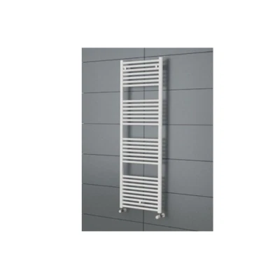 Termoarredo scaldasalviette Ideal Clima Slim bianco diritto - Immagine 1 di 3