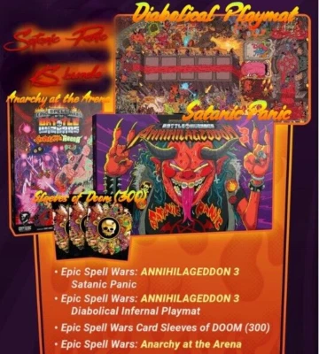 Epic Spell Wars ANNIHILAGEDDON 3: Satanic Panic (Devil) KS Bundle - Image 1 of 4