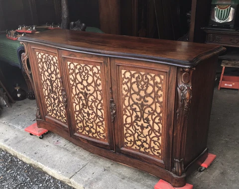ROSEWOOD CONSOLE SERVER BUFFET Cover