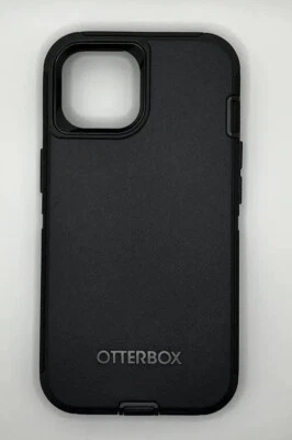 New OtterBox iPhone 15 Defender Series Case BLACK includes holster clip - Image 1 of 4