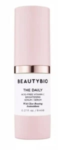 Beauty Bio The Daily Facial Serum ~ Acid Free Vitamin C ~ Mini .27 oz. ~ NEW - Picture 1 of 7
