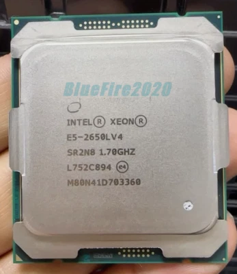 Intel Xeon E5-2650L V4 SR2N8 1.7GHz Fourteen 14-Core LGA 2011-3 CPU Processor - Image 1 of 4