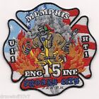 Memphis  Engine-15 / HT-1 / Unit-11 , Tennessee (4" x 4" size) fire patch