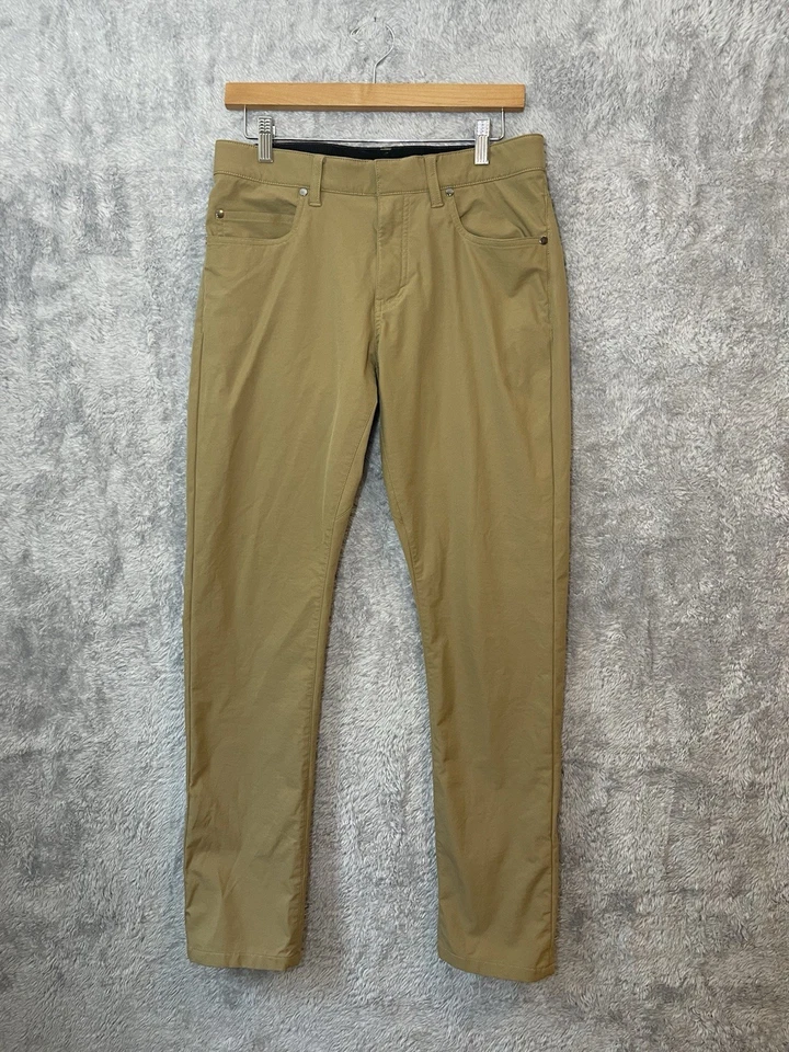 Pantalones Nike Dri-Fit Para Hombre 30x30 Calce Ajustado Caqui Rendimiento Golf Atlético DA3064 Foto 1 de 4