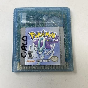 Pokemon Cristal (GBC Game Boy Color 2001)- Probado Funcionando Auténtico-BATERÍA SECA - Imagen 1 de 2