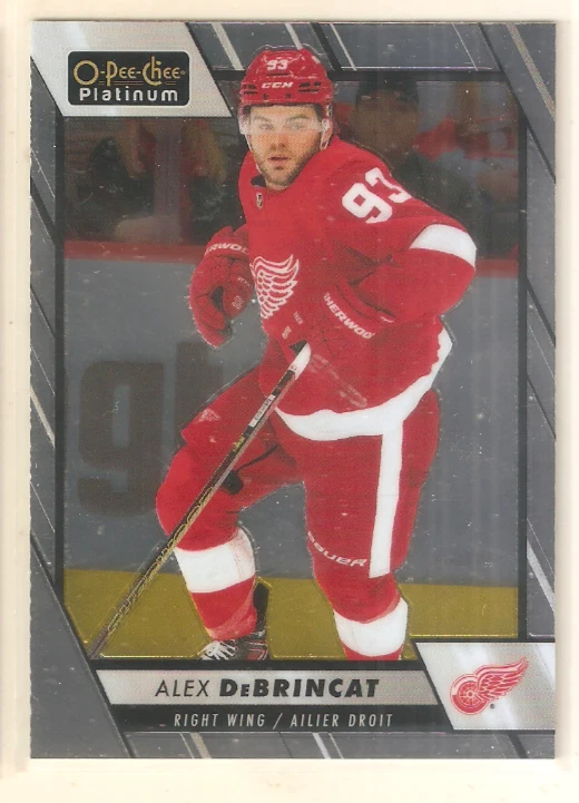 Alex DeBrincat 2023-24 OPC Platinum Base Card #190 Red Wings - Image 1 of 1