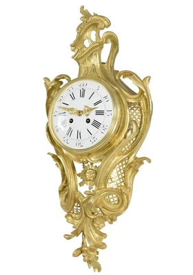 CARTEL Kaminuhr Empire clock bronze cartel horloge antique pendule uhren - Photo 1/4