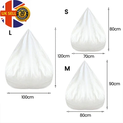 Lazy Sofa Bezug Liner Mesh Sitzsack Innenfutter ohne Füllung Bewuchsschutz Re - Bild 1 von 4