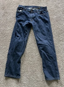 Scorpion Covert Motorcycle Jeans Sz 38 (fits 36x31) Blue Hip Guard Knee Guard - Foto 1 di 9