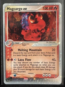 Magcargo ex Pokemon Karte Holo Ultra Rare 95/97 EX Drache Vintage Nintendo NM - Bild 1 von 2