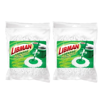 Recambios para fregona giratoria Libman Tornado - Estuche de 2 Foto 1 de 4