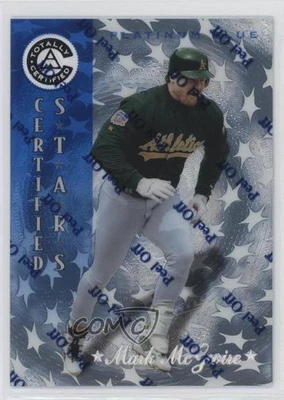 1997 Pinnacle Totally Certified Platinum Blue /1999 Mark McGwire #139 - Image 1 of 2