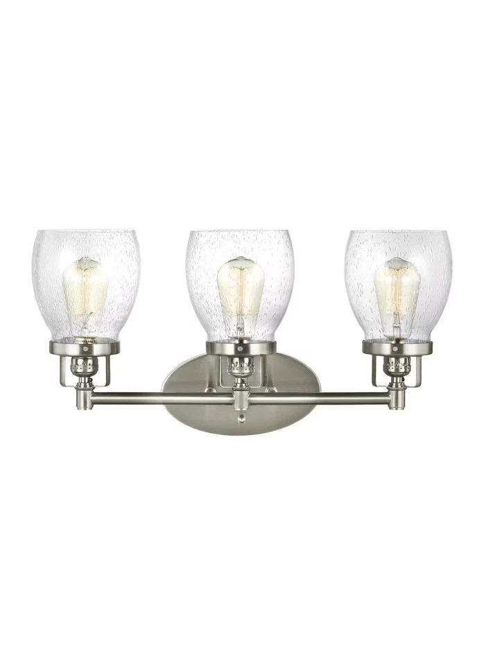 Belton 3-Light LED Bathroom Vanity Light in Brushed Nickel - Image 1 of 1