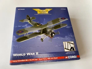 L281E Corgi AA36301 Fairey Swordfish Mk I No.810 Sqn Royal Navy HMS Ark Royal - Picture 1 of 11