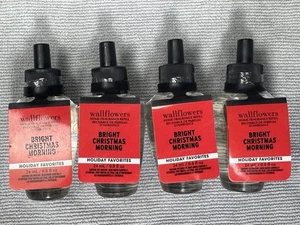 Bath & Body Works Wandblumen NEU Nachfüller Plug-Ins Menge 4 HELLER WEIHNACHTSMORGEN - Bild 1 von 1