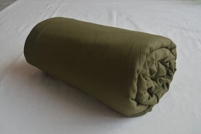 100%Cotton Dark Green Solid Plain Fabric 15 Yard NO TARRIF CHARGES 100%✅ ZK_75 - Image 1 of 4