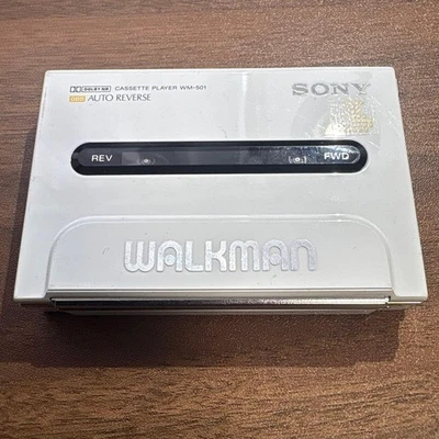 Sony Walkman WM-501 Portable Cassette Player Auto Reverse from Japan Vintage - Image 1 of 4