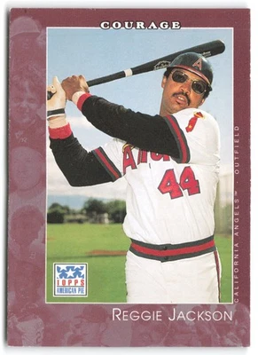 2002 Topps American Pie Spirit of America Reggie Jackson #2 California Angels - Image 1 of 2