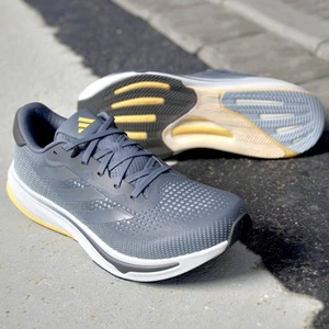 adidas men Supernova Rise Shoes Size 9.5 Running Sneakers Grey Blue - Picture 1 of 7