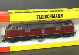 Antigua locomotora Fleischmann 4235 locomotora diésel escala H0 maqueta tren locomotoras locomotora + caja - Imagen 1 de 11