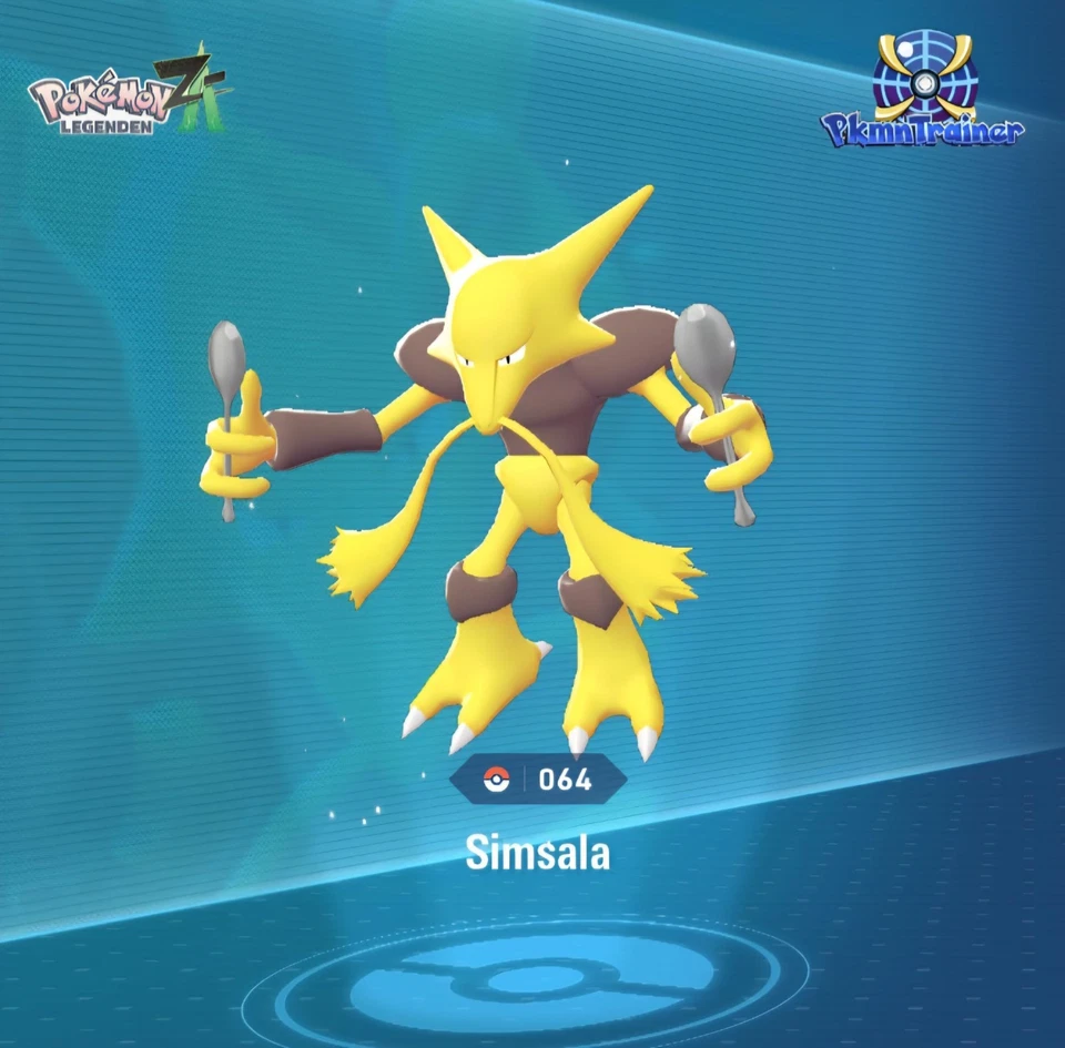 Simsala / Normal & Shiny / 6IV / Battle Ready / Pokémon-Legenden: Z-A - Bild 1 von 1