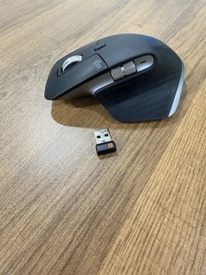 Logitech MX Master 3 Wireless Optical Mouse Black With USB Receiver - Image 1 of 3