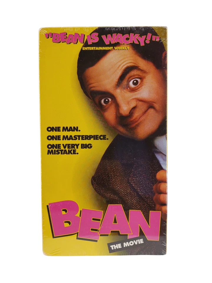 Bean The Movie VHS Tape 1998 with Rowan Atkinson Mel Smith and Burt Reynolds - Image 1 of 4