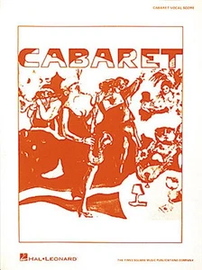 Cabaret Vocal Score Piano Sheet Music Melody Lyrics by John Kander Fred Ebb Book - Picture 1 of 1