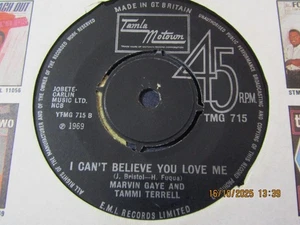MARVIN GAYE & TAMMI TERRELL-ONION SONG-TAMLA MOTOWN - Picture 1 of 2