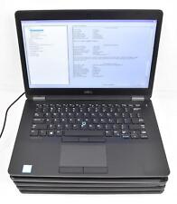 (5) Dell E7470 Laptops i5 6th 2.4GHz 8GB RAM No HD No OS Parts or Repair Only