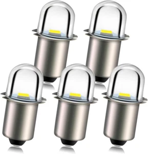 Ruiandsion Upgrade LED Flashlight Bulb 18V P13.5S Base Socket White LED Bulbs Re - Picture 1 of 12