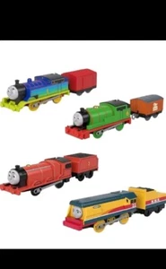 Thomas & Friends Thomas, Percy, Rebecca , James Motorized Train Engine Set - Picture 1 of 7