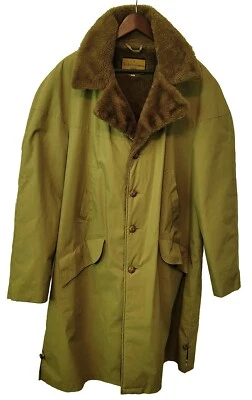 Винтажный Robert Lewis идея Storm куртка длинный искусственного меха выстеганная интерьер большое пальто  - Изображение 1 из 4