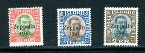 Iceland C9 - C11 MNH 1931  CV $215 - Picture 1 of 5
