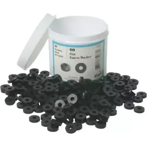 (1-200ct)-Danco 1/2 pollici Rubinetto piatto nero in neoprene. Modello: 35266 - Foto 1 di 1
