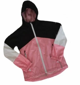 MÄDCHEN KAPUZE SOFTSHELLJACKE SOFTSHELL JACKE LIGHT ROSA SCHWARZ TAWNY Gr. 140 - Bild 1 von 3