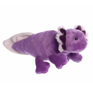 Aurora® Mini Flopsie™ Ube Axolotl 8" Inch Stuffed Animal Plush - Picture 1 of 4