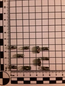 9 ball chain plated brass Connectors - Picture 1 of 1