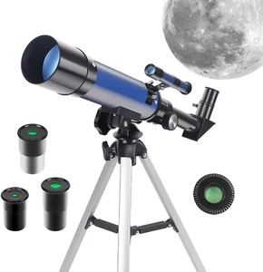 Telescope, Telescopes for Kids Beginners, 50Mm Aperture 360Mm Astronomical Refra - Picture 1 of 12