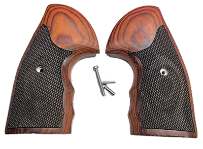 fits Colt Python Grips, Colt Python 2020 Grips Colt 2021 Anaconda Grips Rosewood - Image 1 of 4